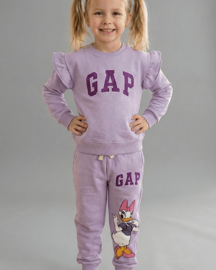 Daisy Duck Set Lavender - Girl (Queen Daisy Back)