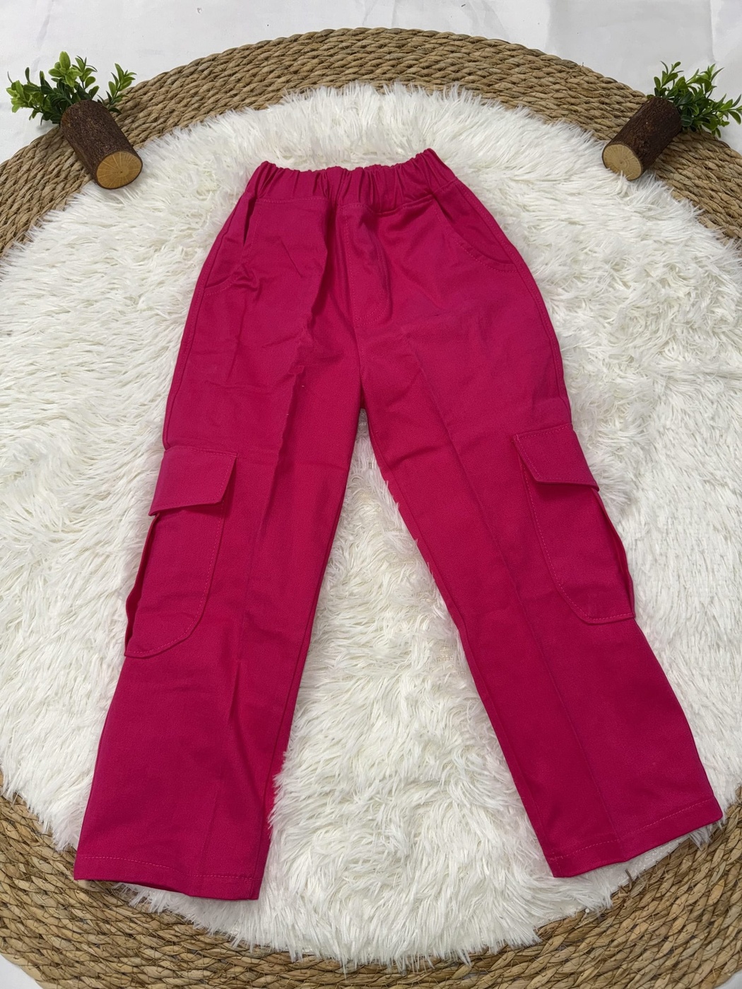 Do What You Love Set Lime Green - Girl (Hot Pink Cargo Pants)