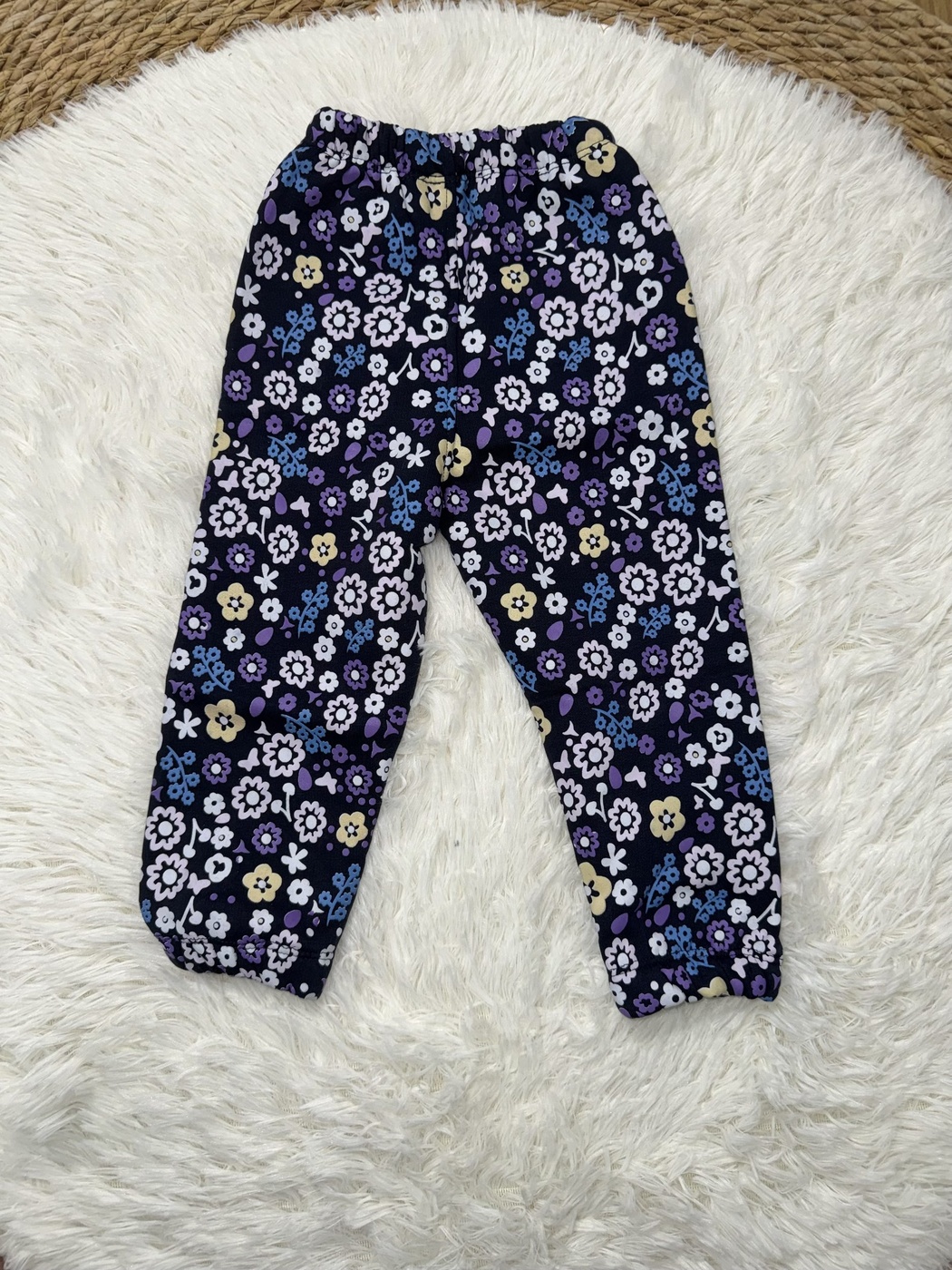 Navy Butterfly 3-Piece Set - Baby Girl (Elephant Onesie)