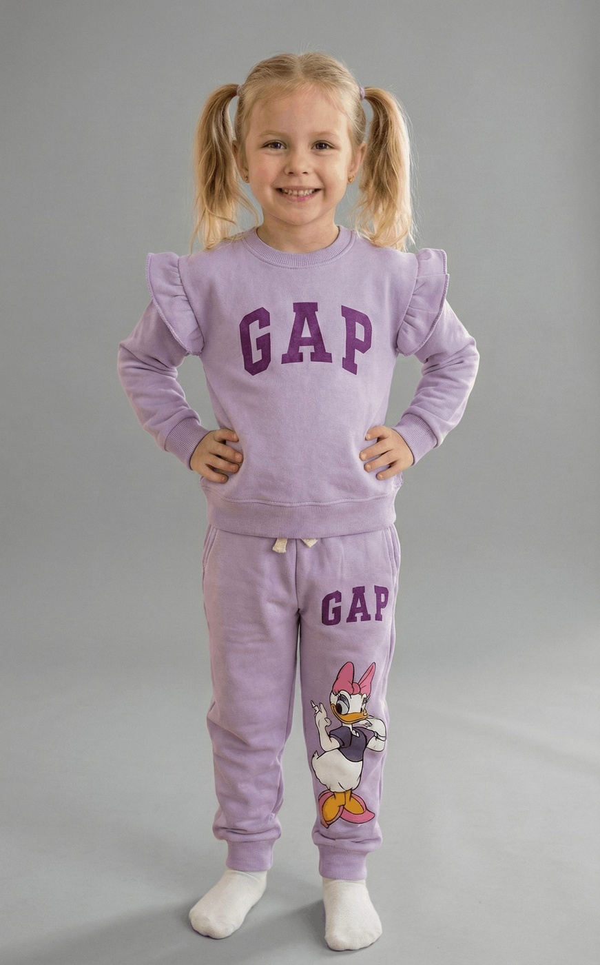 Daisy Duck Set Lavender - Girl (Queen Daisy Back)