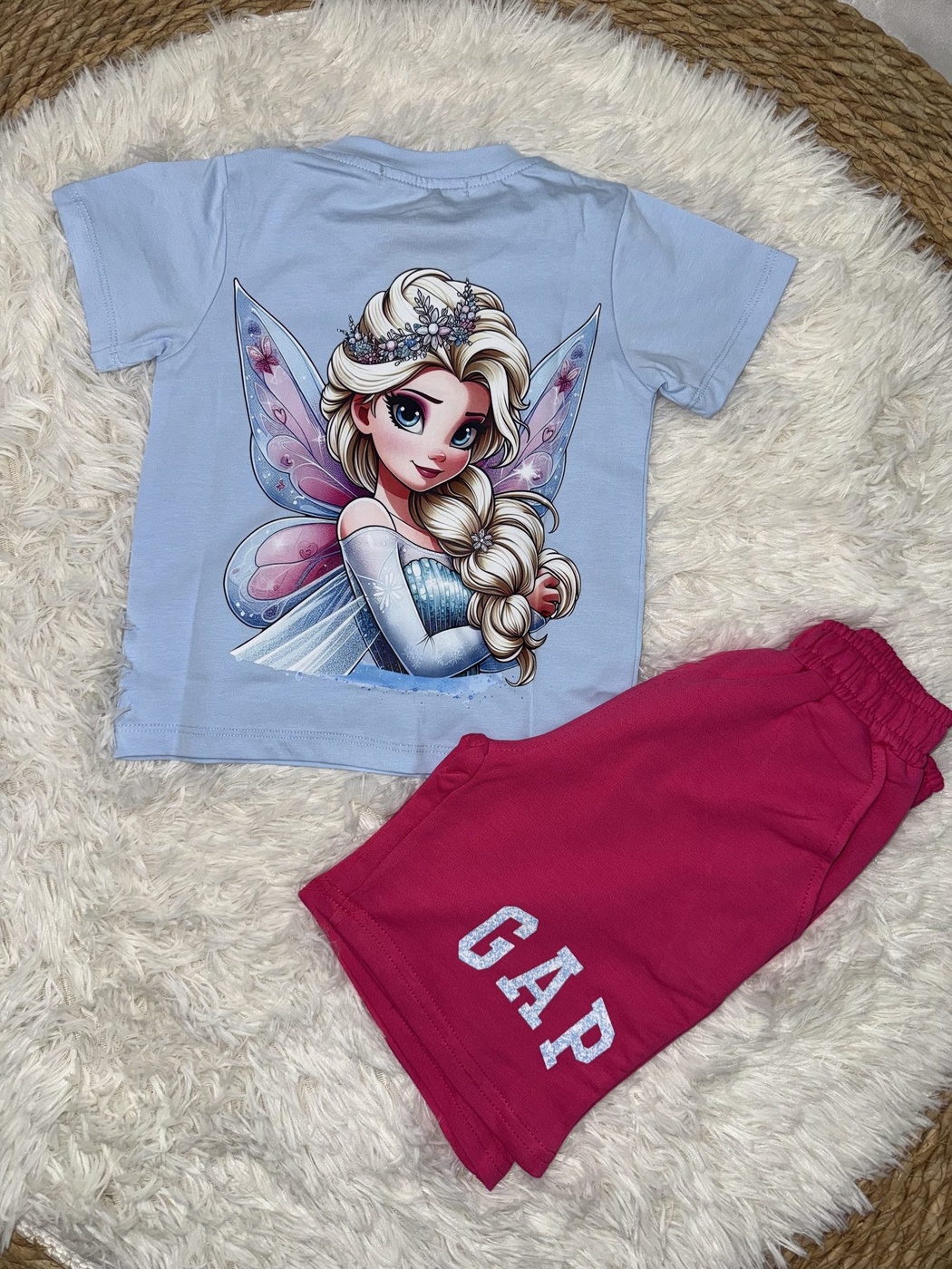 Blue Set - Girl (Back Graphic)