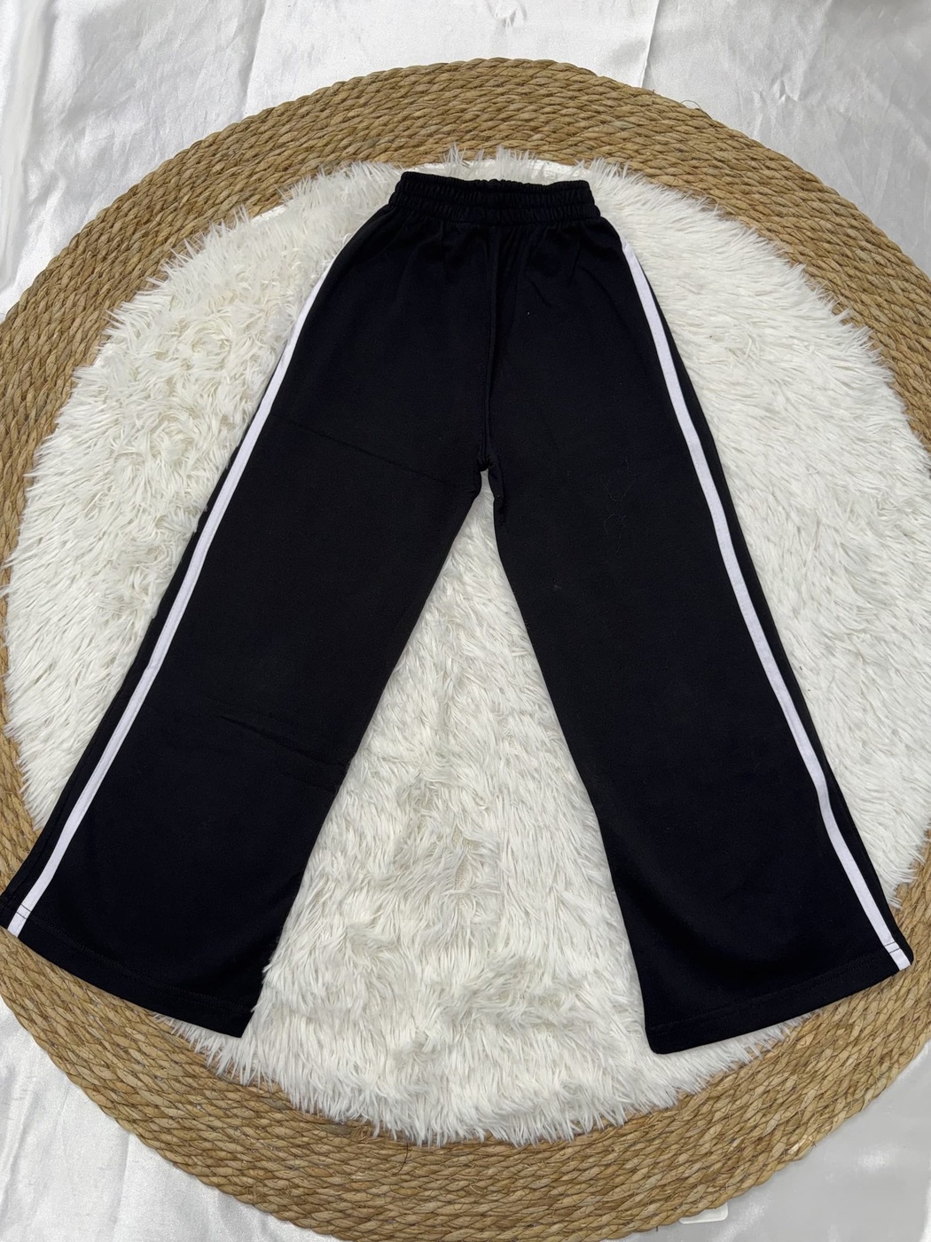 Chicago Orange and Black Set - Girl (Side Stripe Pants)-12