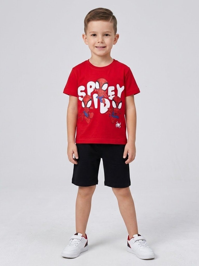Spidey Red Set - Boy (Front Graphic)