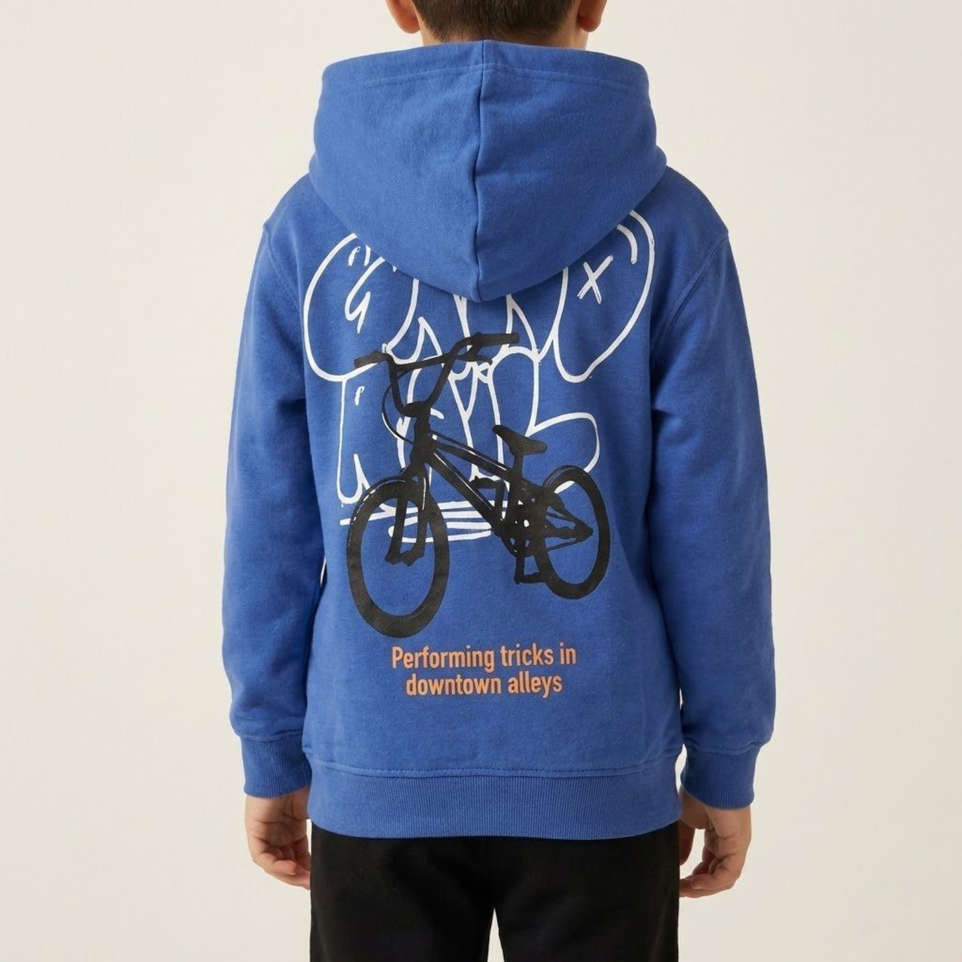 Bicycle Blue Set - Boy (Back Print)