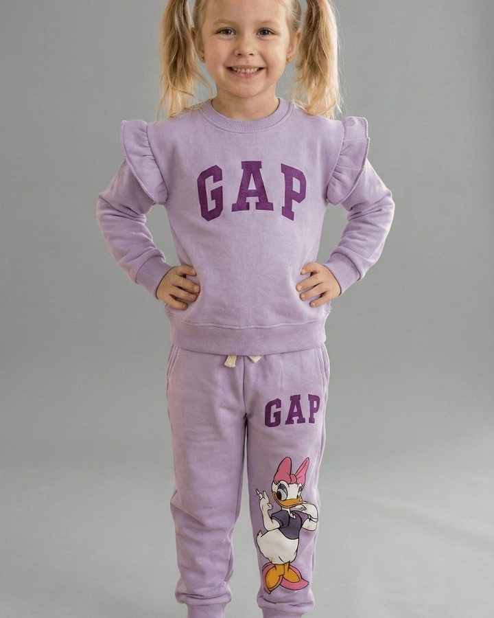 Daisy Duck Set Lavender - For Girls (Queen Daisy Back)