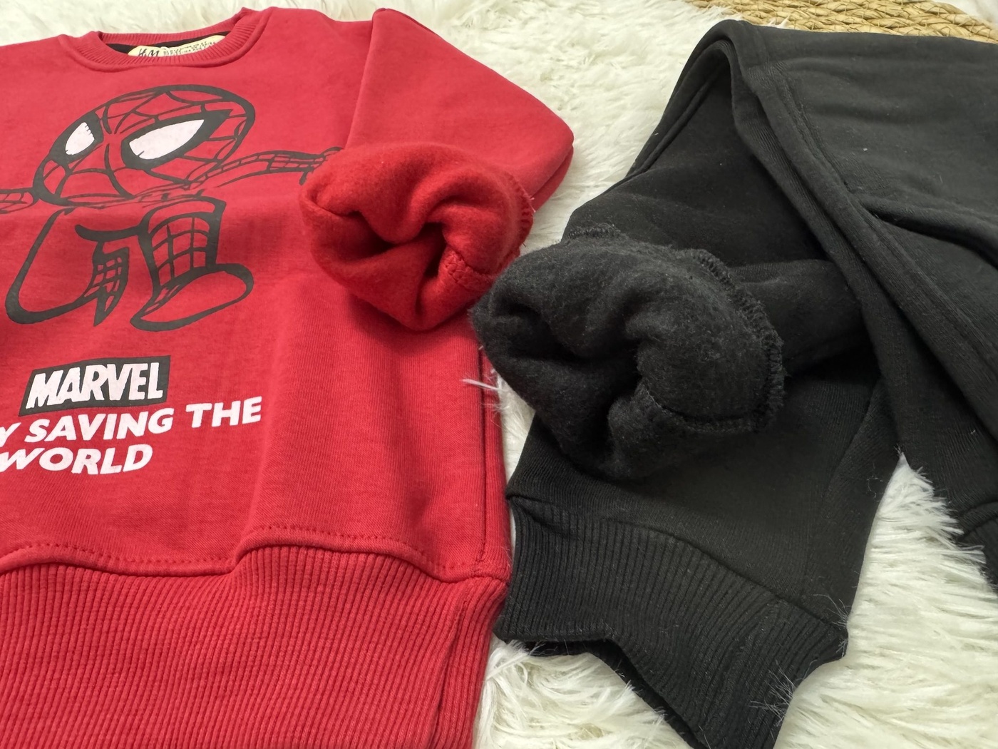 Spider-Man Set Red & Black - For Boys (Busy Saving The World)