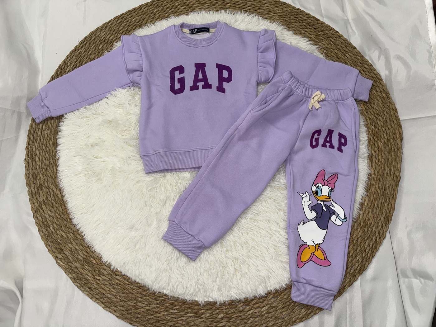 Daisy Duck Set Lavender - Girl (Queen Daisy Back)