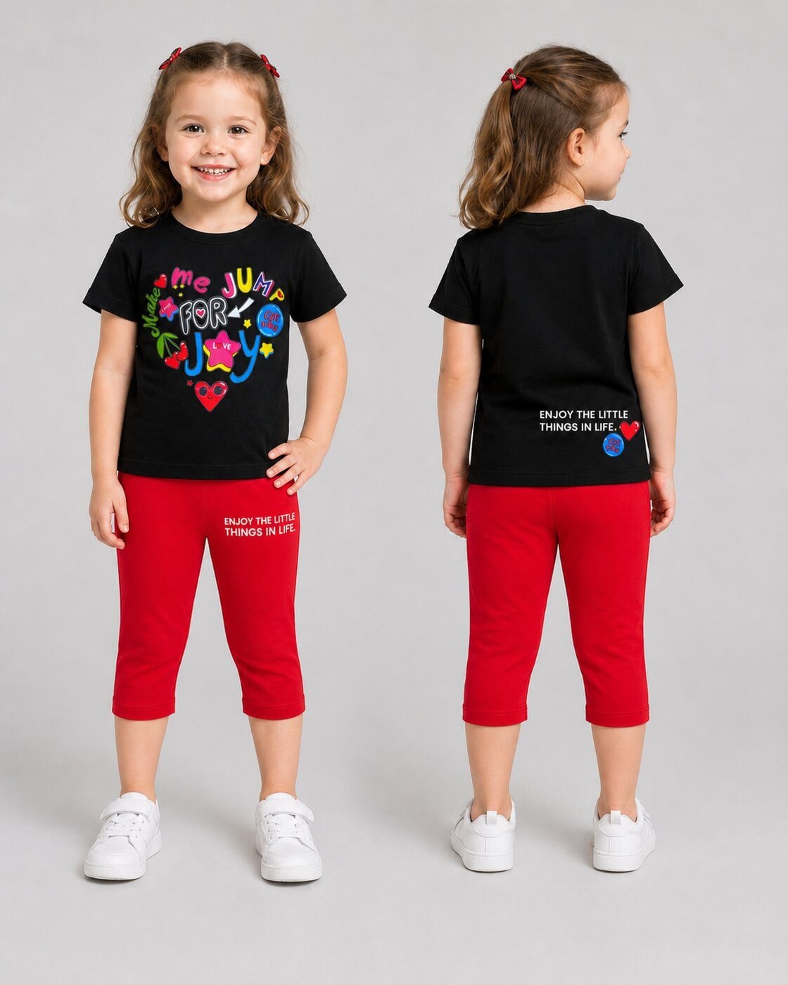 Jump for Joy Black Set - Girl (Front Text Graphic)-06