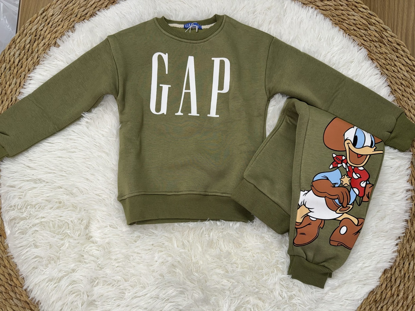 Donald Duck Green Set - Boy (Cowboy Theme)