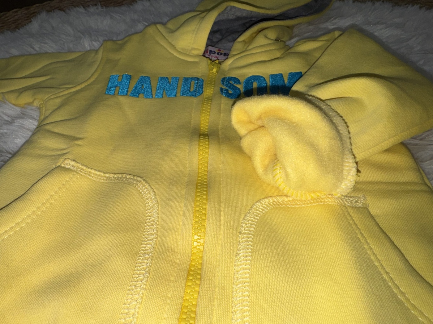 Handsome Yellow 3-Piece Set - Baby Boy (Striped Body)
