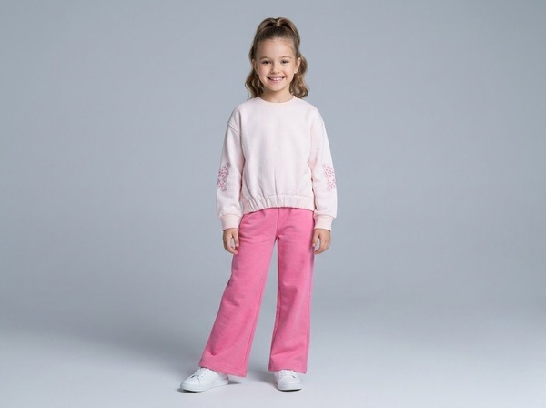 Butterfly Pink Set - Girl (Back Detail)