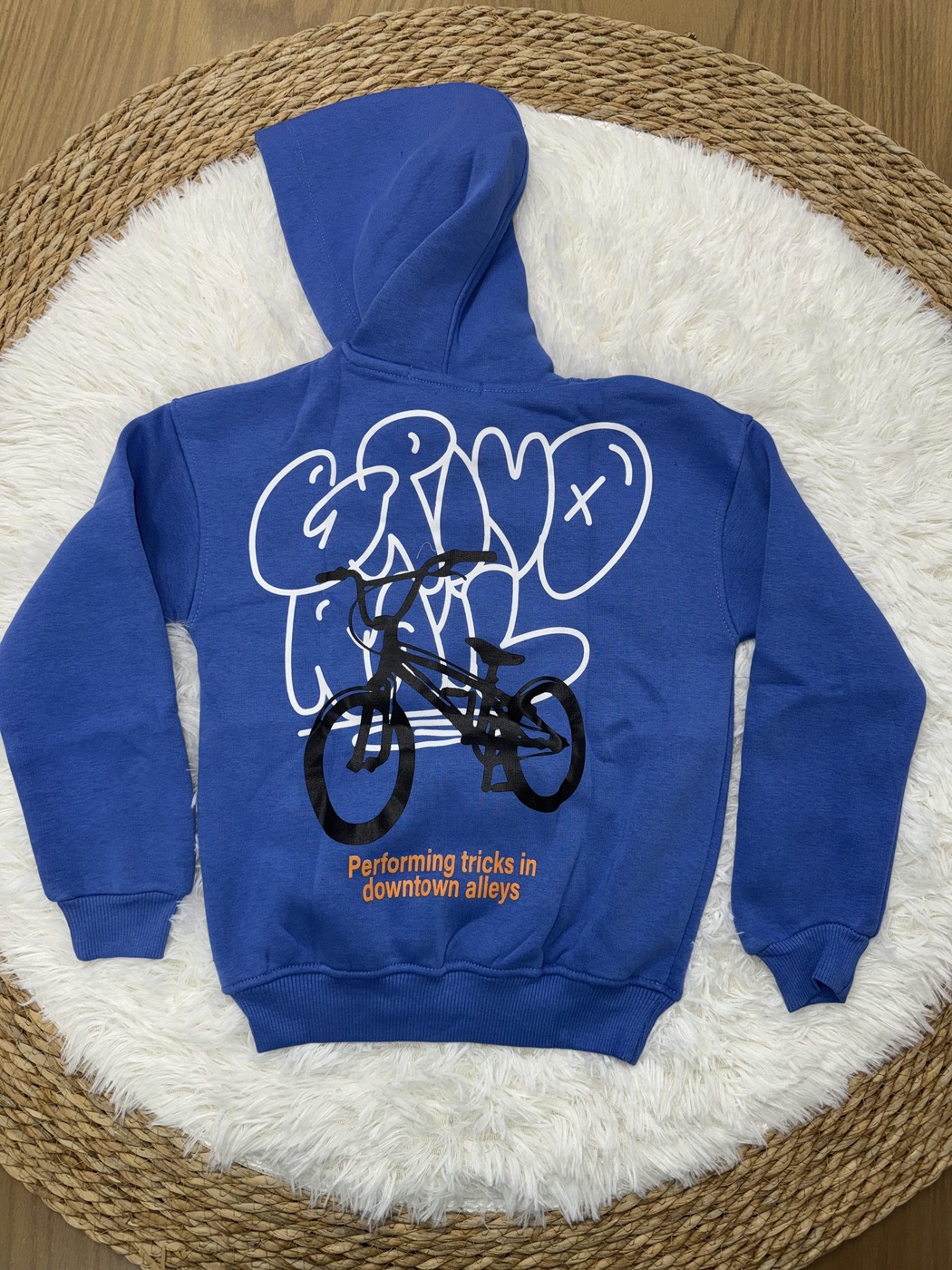Bicycle Blue Set - Boy (Back Print)