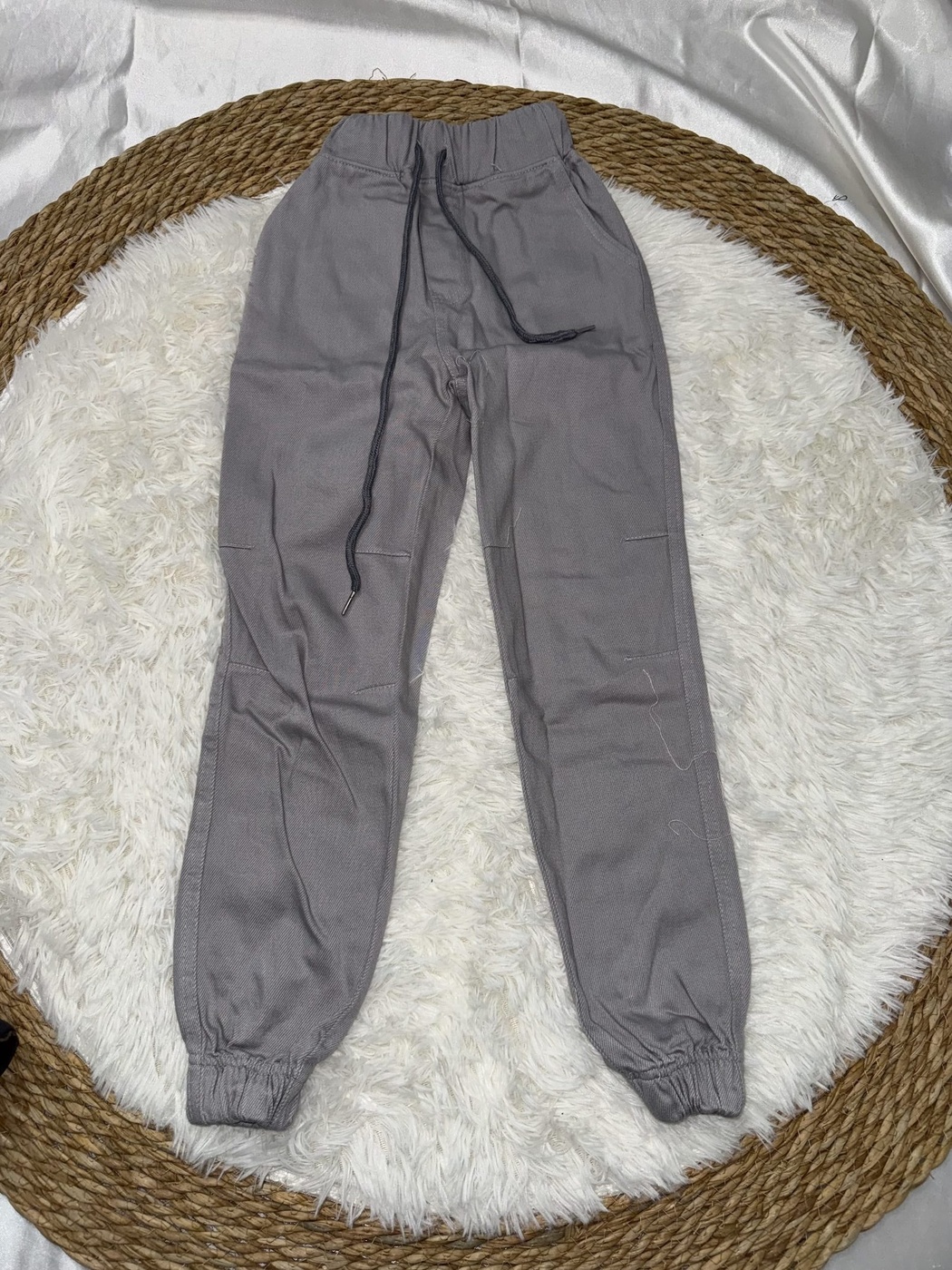 Friendly Text Hoodie Set Dark Grey - Boy (Light Grey Hood & Pants)