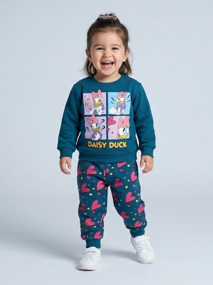 Daisy Duck Teal Set - Girl (Comic Panels)