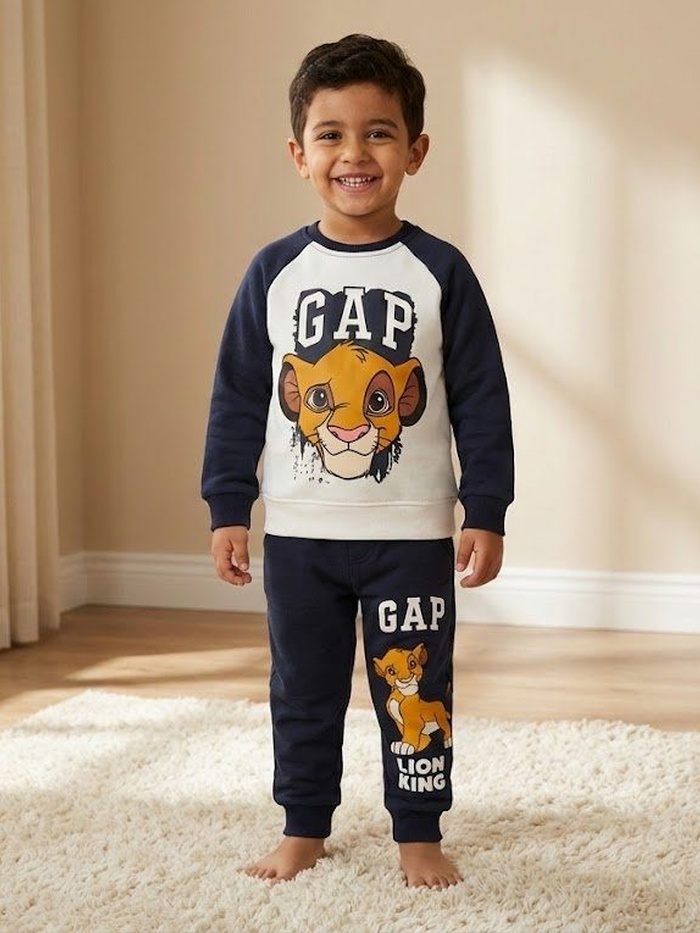 Lion King White Set - Boy (Simba Face)