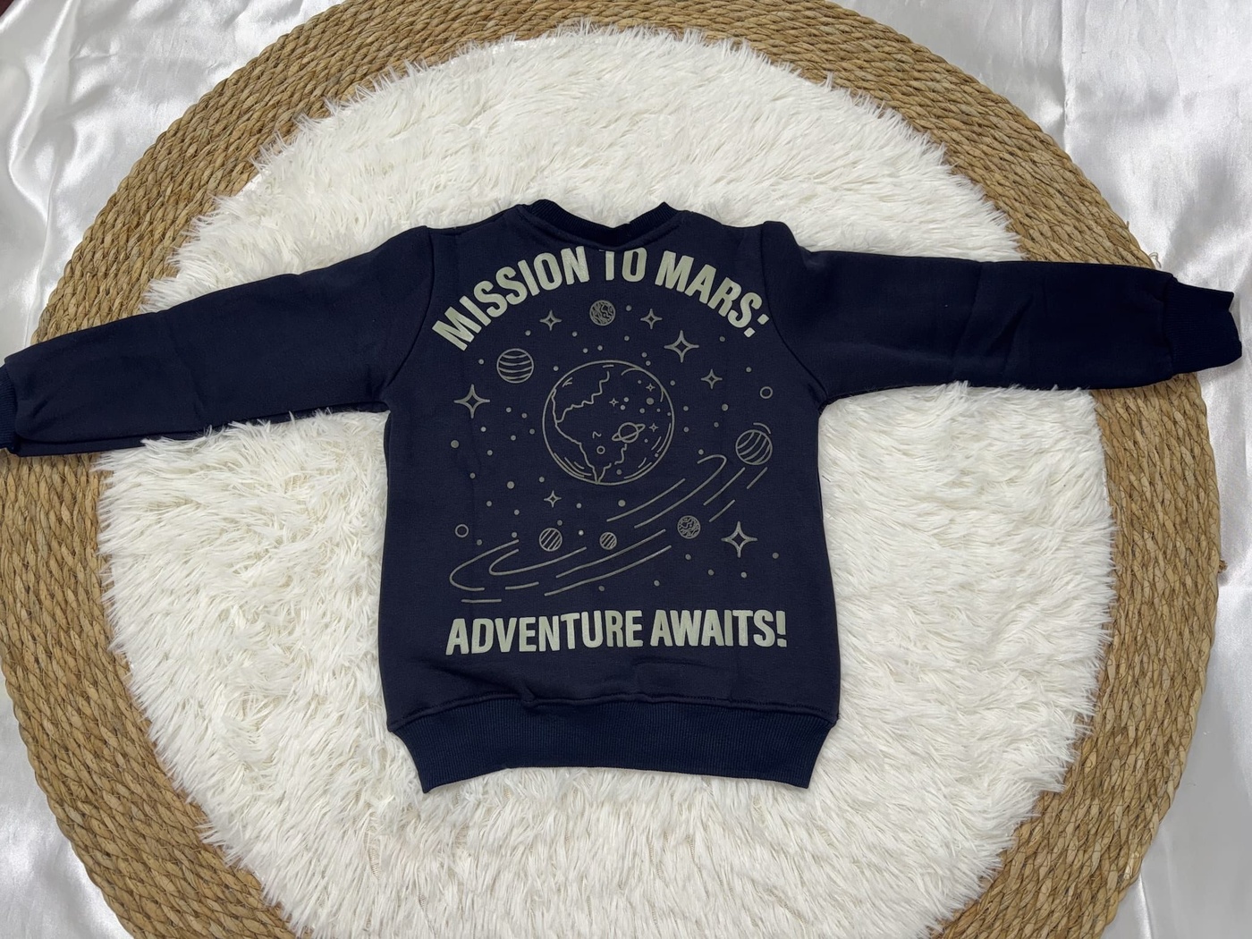 Space Explorer Set Navy - Boy (Olive Green Cargo Pants)