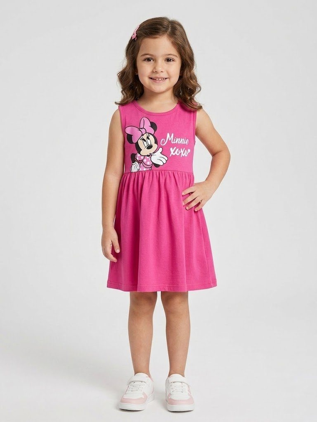 Brand Minnie Mouse Pink Dress - Girl (Front Graphic)-10