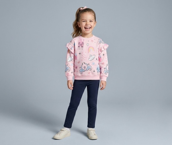 Pink Princess Set - Girl (Castle Print)