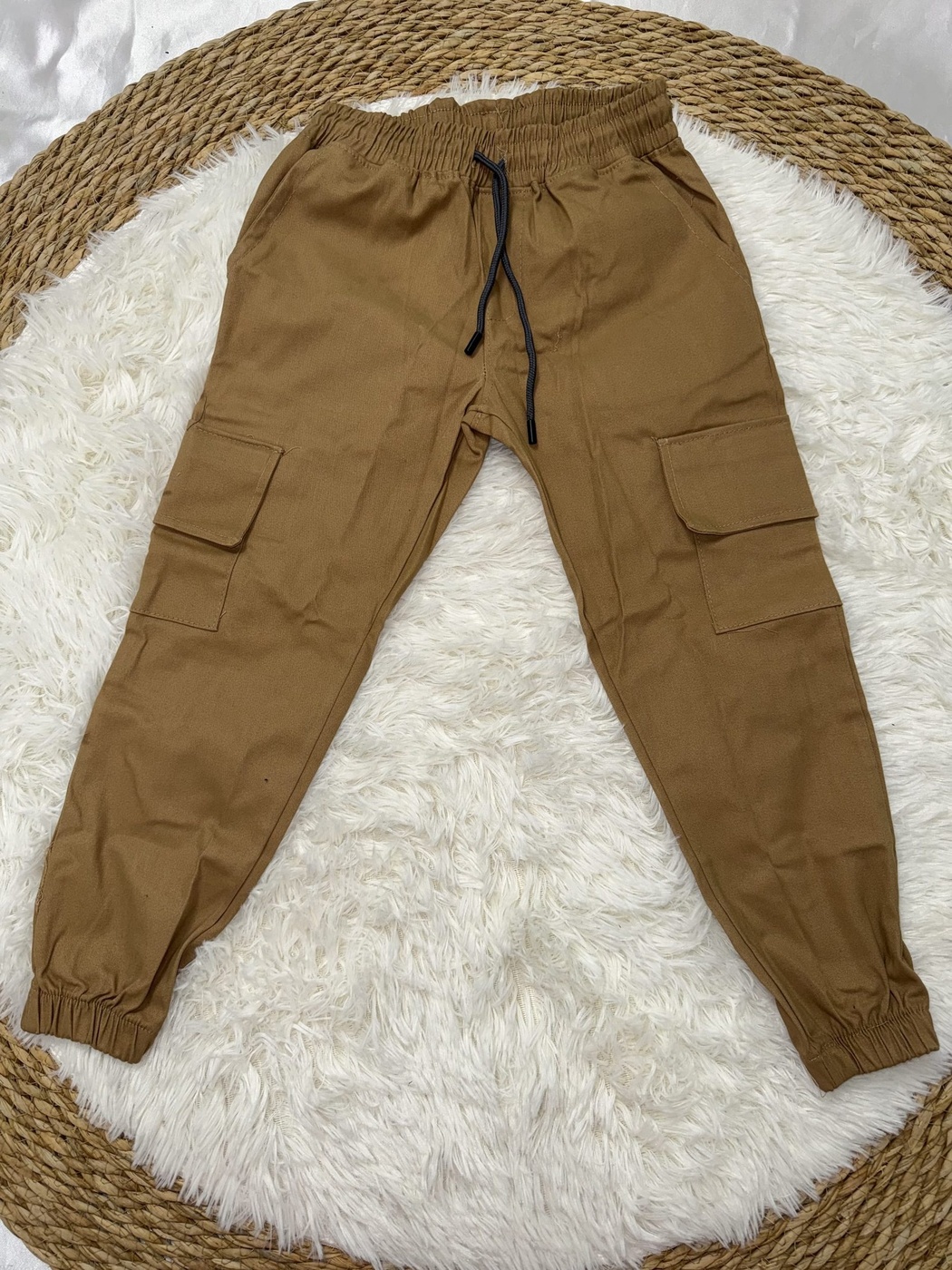 T-Rex Predator Set Dark Grey - Boy (Brown Cargo Pants)