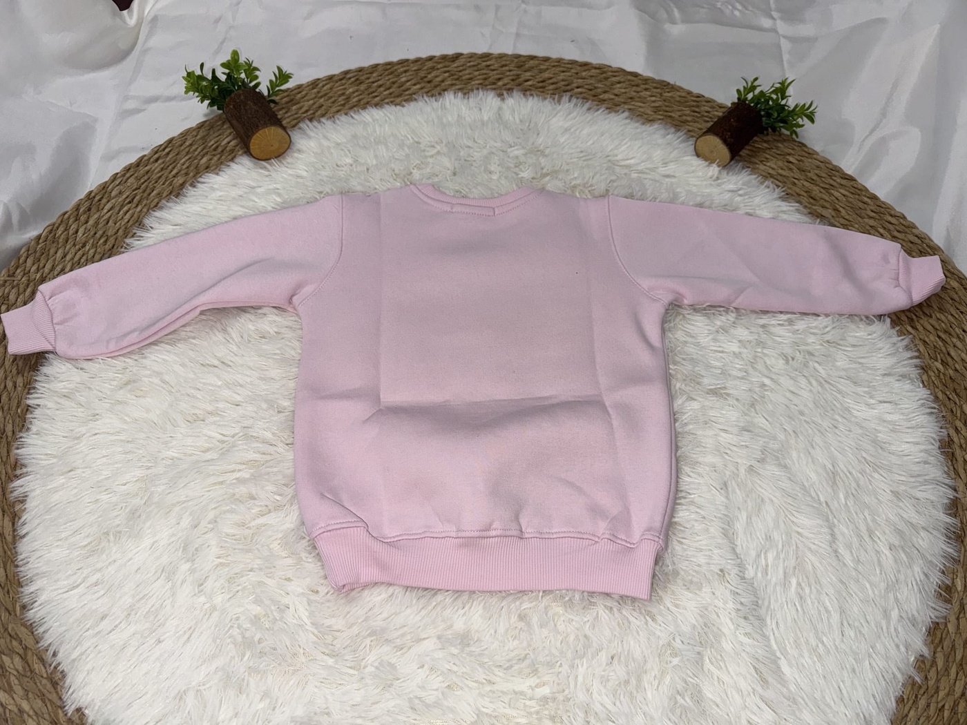 Hello Kitty Bird Sweatshirt Light Pink - Girl (Sitting with Seagull)