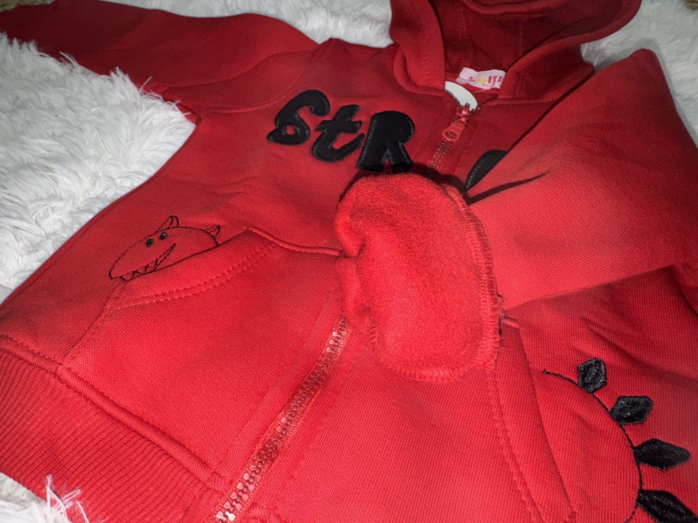 Street Red 3-Piece Set - Baby Boy (Dotted Body)