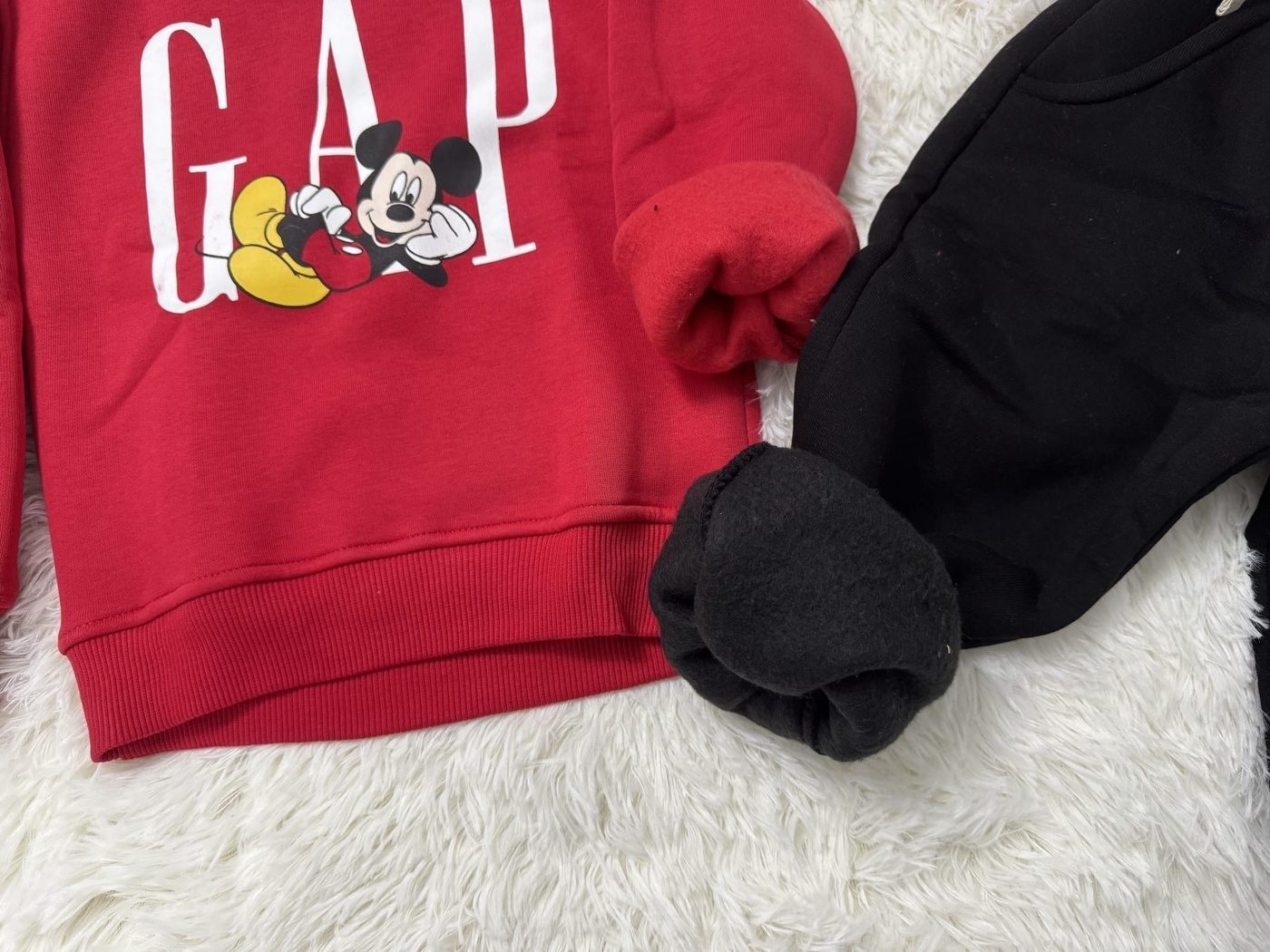 Mickey Mouse Set Red & Black - For Boys (Comic Strip Back)