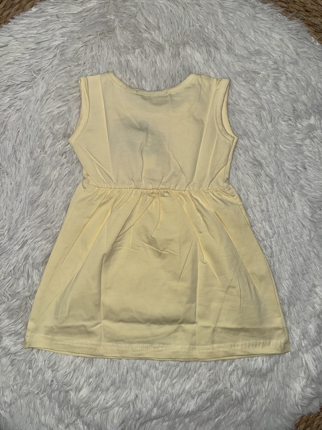Brand Rainbow Yellow Dress - Girl (Rainbow Graphic)-10