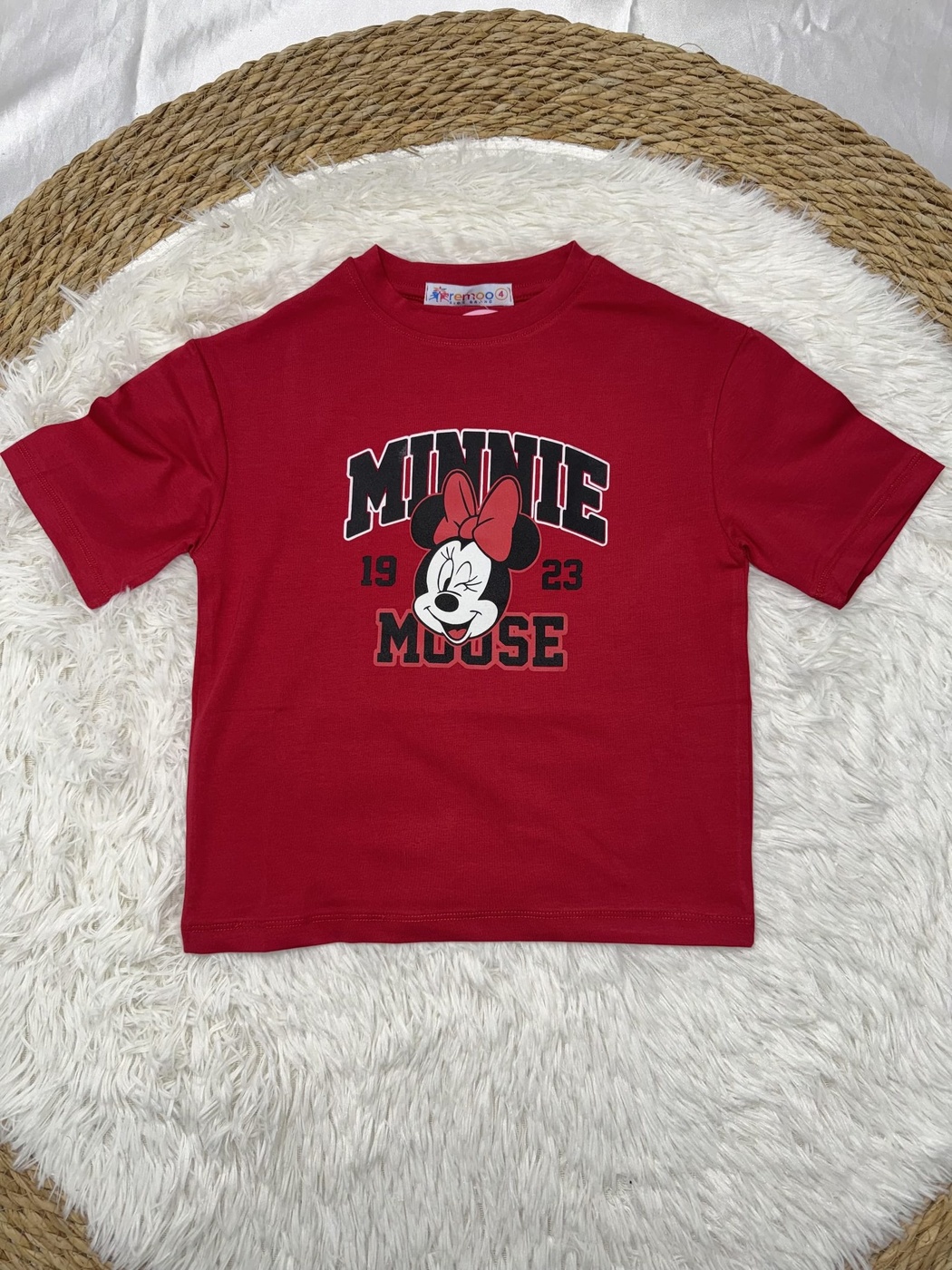 Minnie Mouse Red and Black Set - Girl (Front Graphic)-12