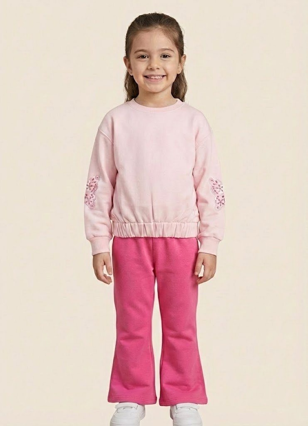 Butterfly Pink Set - Girl (Back Detail)