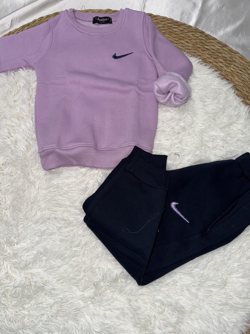 Minimalist Sport Set Lavender - Boy (Navy Pants)