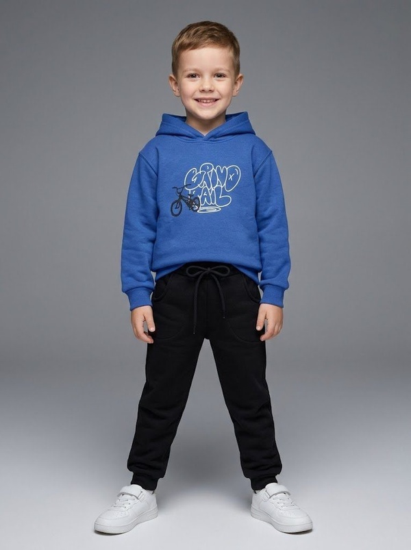 Bicycle Blue Set - Boy (Back Print)