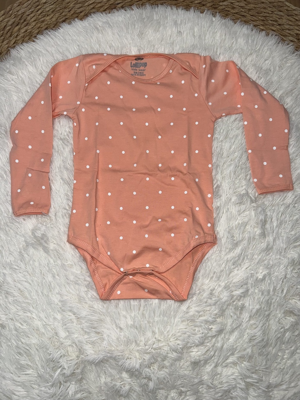 Green Floral 3-Piece Set - Baby Girl (Orange Onesie)