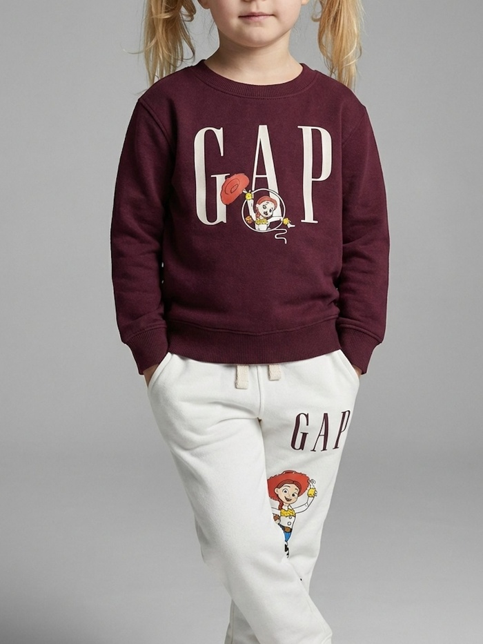 Jessie Toy Story Set Burgundy & White - Girl (Jessie Back Print)