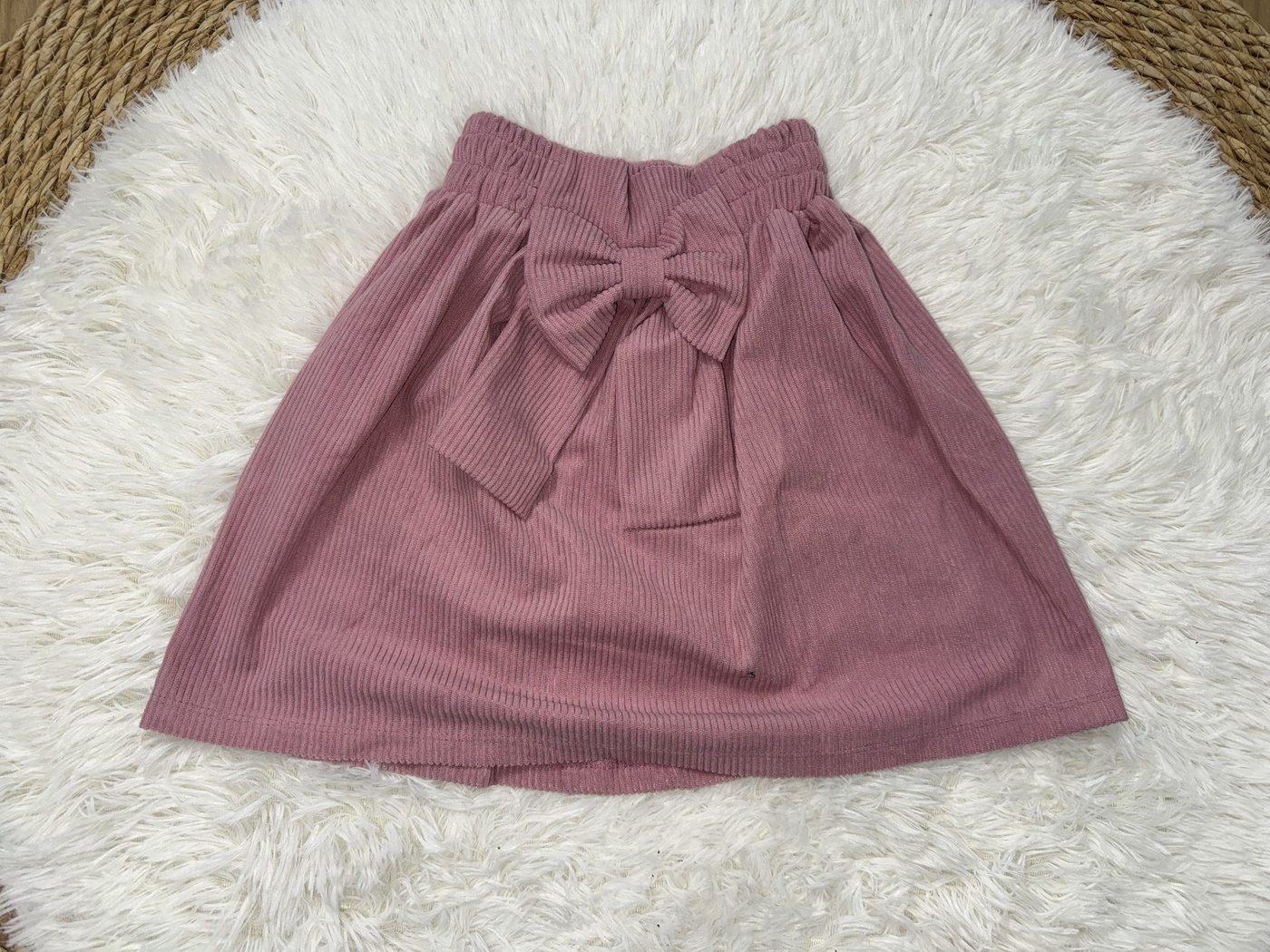 Stemmed Flower Set Cream & Mauve - Girl (Stemmed Embroidery)