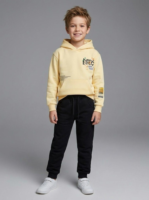New York Yellow Set - Boy (Graffiti Print)