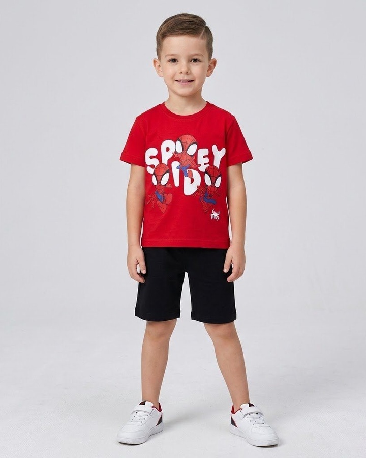 Spidey Red Set - Boy (Front Graphic)