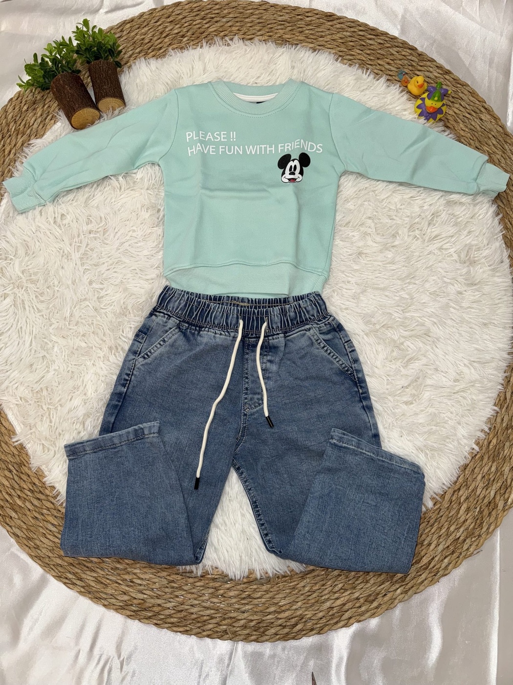 Mickey Mint Set - Boy (Chest Graphic)