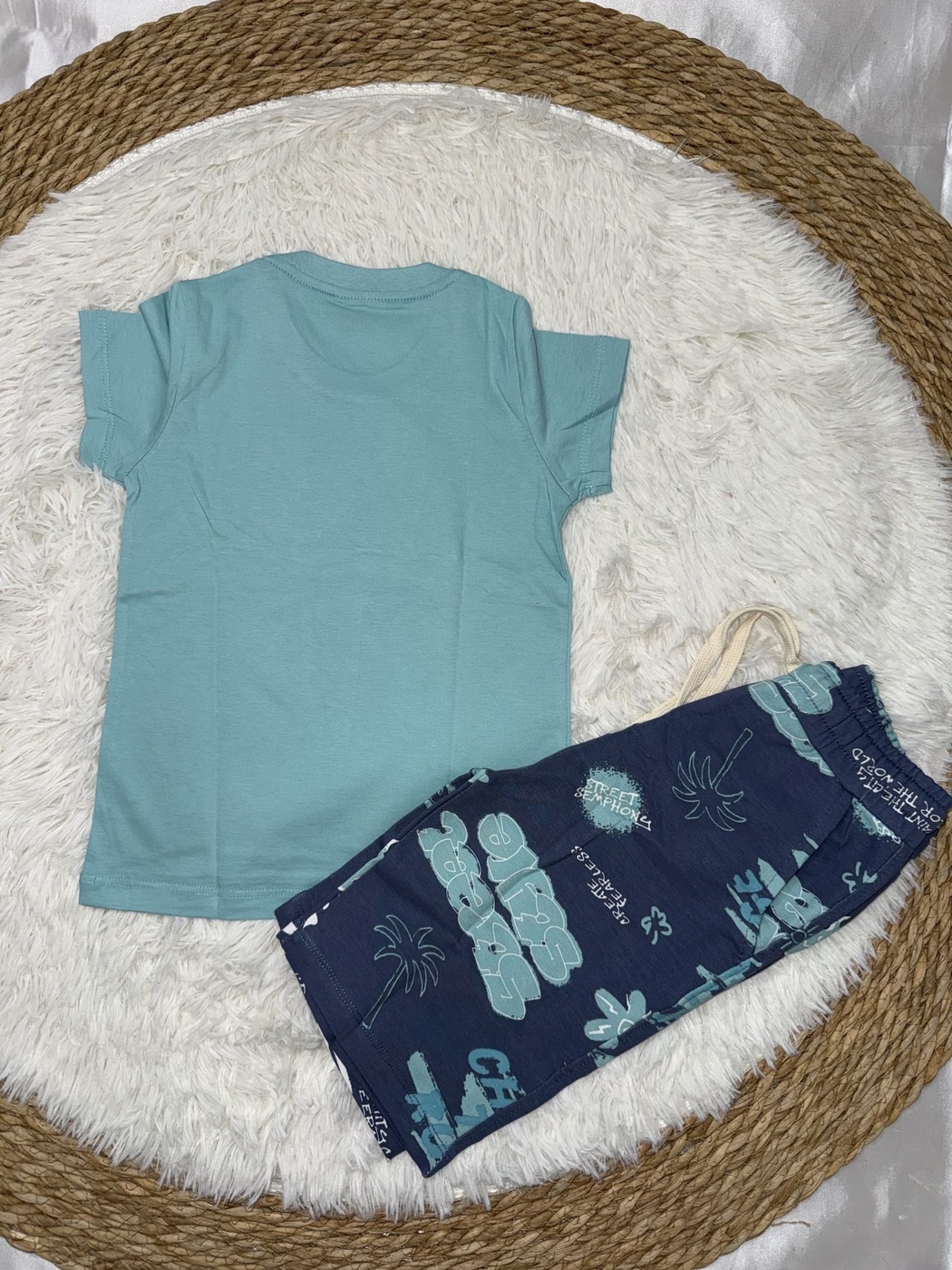 Ocean Blue Shorts Set - Boy (Ocean Shorts)-10